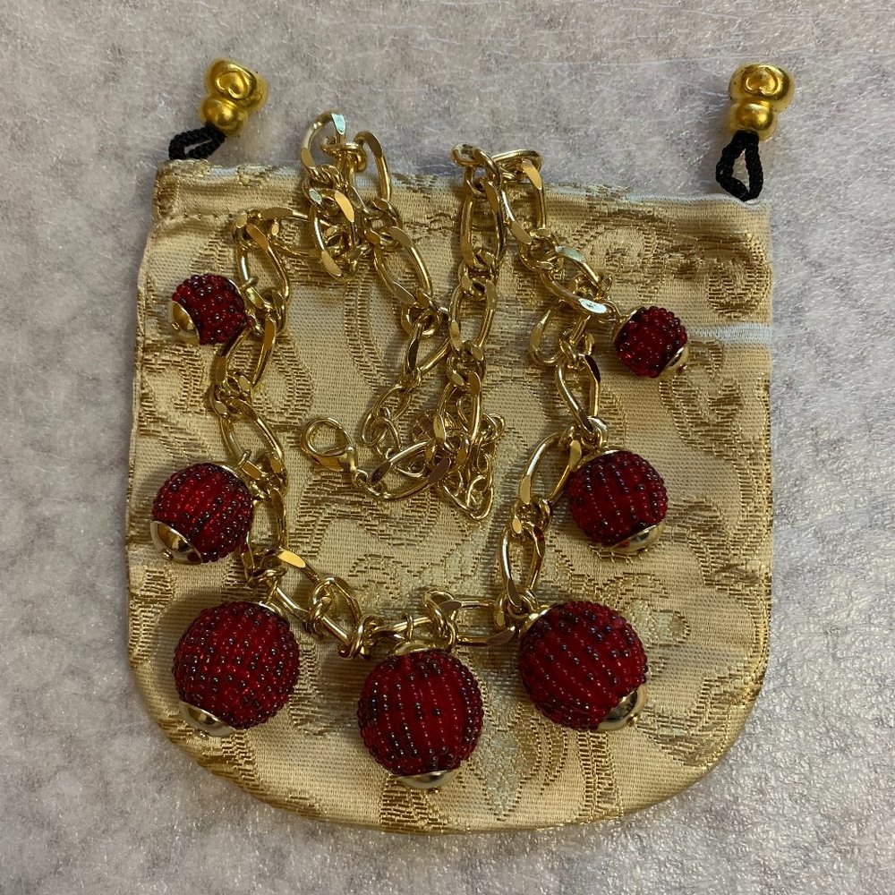 Talbots - Disco Ball Lights Statement Necklace - … - image 8